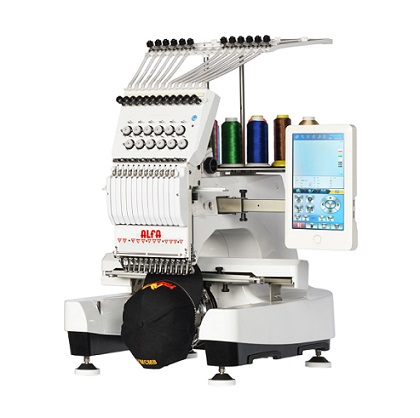 ALFA AX12 MAQUINA DE BORDAR 12 AGUJAS